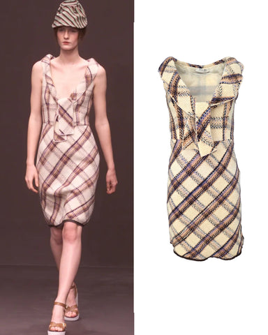 Miu Miu runway dress, FW 2000