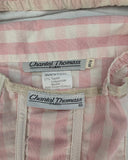 Chantal Thomass pink gingham ensemble, SS 1988