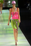 Emporio armani pink sequin skirt, SS 2004