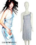 Emporio armani lace runway dress, FW 1999