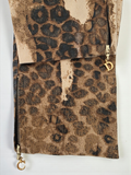 Dior leopard jeans, FW 2000