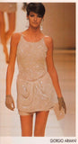 Giorgio Armani beaded dress, SS91