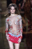 Roberto Cavalli sheer embellished top, SS 2003