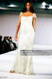 Escada embellished lilac gown, SS 2001