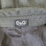 D&G grey dress, 2000s
