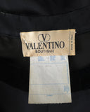 Valentino black gown, 90s