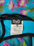 D&G sheer floral dress, FW 2000