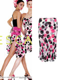 Escada polka dot skirt, SS 2004