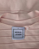 Herve Leger pink bandage dress, c 2007