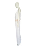 Valentino white linen ensemble, 2000s