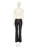 Dolce and Gabbana, leather Aaliyah pants, SS 2000