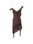 Dior by Galliano fringed dress, FW 2000