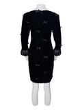 Christian Dior coquette bow dress, late 1970s