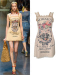 Dolce Gabbana potato sack dress, SS 2013