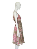 Just Cavalli reptile print dress. 2000s