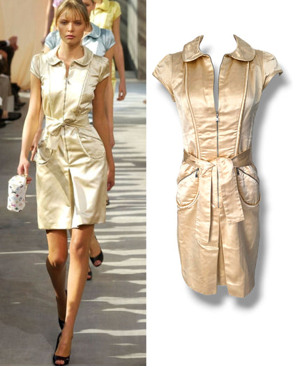Louis Vuitton runway dress, SS 2003