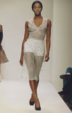 Prada sheer embroidered halter dress, SS 1995