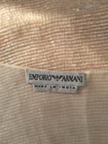 Emporio Armani beaded runway top, SS 2000
