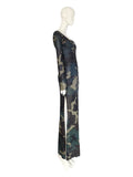 Dior camouflage maxi dress, SS 2001