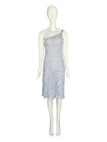 Emporio armani lace runway dress, FW 1999