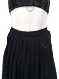 Prada embellished skirt set, SS 2001