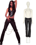 Dolce and Gabbana, leather Aaliyah pants, SS 2000