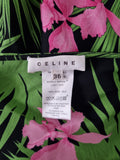 Celine hibiscus runway dress, SS 2004