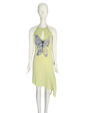 Ungaro butterfly dress, 2000s
