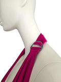 Valentino cowl neck top, 2000s