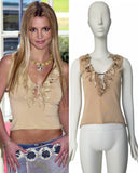 Roberto Cavalli Britney top, 2000s
