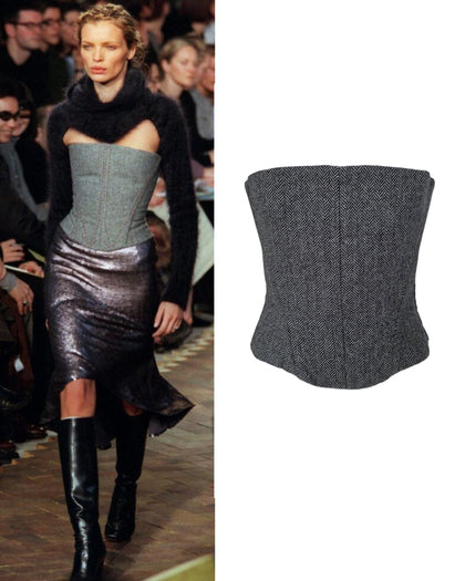 Chloe by Stella McCartney wool corset, 1999