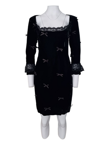 Christian Dior coquette bow dress, late 1970s