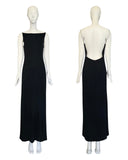 Donna Karan embellished gown, 90s