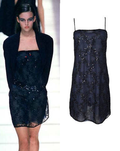 Emporio Armani runway dress, SS 1998