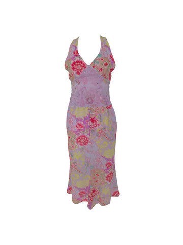 Ungaro silk embellished floral dress