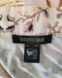 Roberto Cavalli pheasant print top, SS 2003