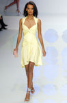 Valentino plunging runway dress, Spring 2004