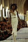 Archive, Dior Assymetric white skirt, Fall 1999 - My Runway Archive