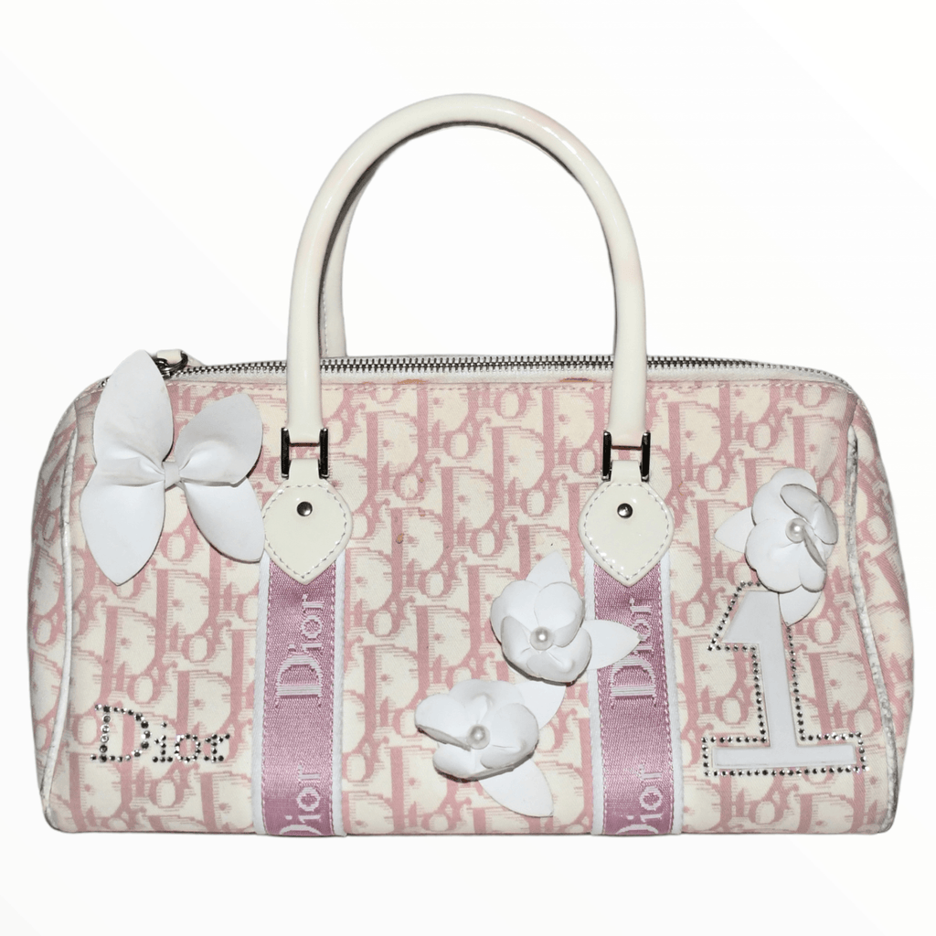 Dior Girly bag with floral applique, Spring 2004 – My Runway Archive
