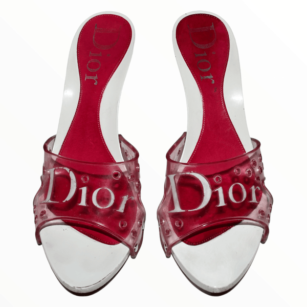 Christian Dior pink monogram gilet — archive closet