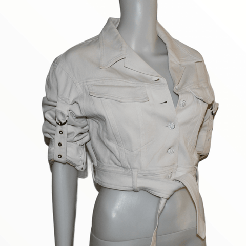 Archive, Dior white cropped jacket, Spring 2000 - My Runway Archive