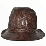 Dior Bucket Hat in brown leather, Fall 2001 - My Runway Archive