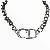 Archive, Dior CD mini pave choker necklace, Fall 2000 - My Runway Archive