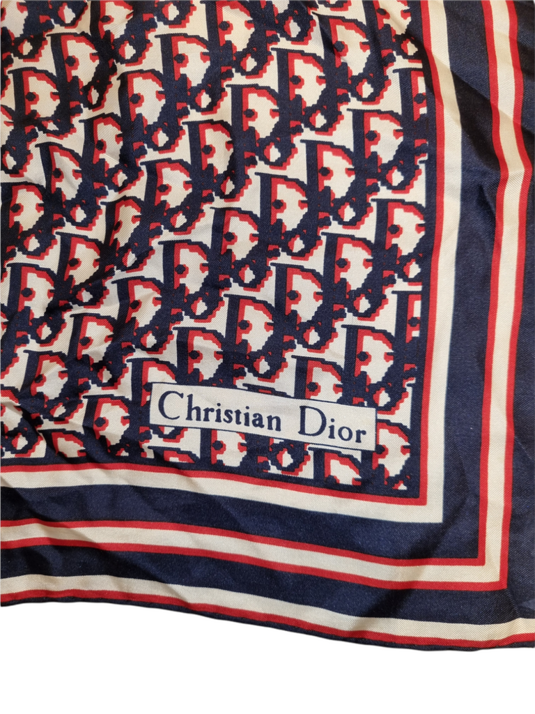 Vintage Dior Christina Aguilera monogram scarf – My Runway Archive