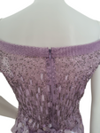 Valentino lilac sequin dress, SS 2004