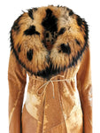 Roberto Cavalli leather coat, FW 2002